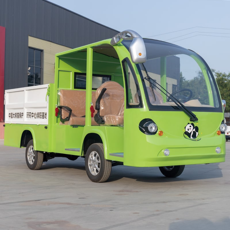 雙排熊貓帶斗觀(guān)光車(chē)